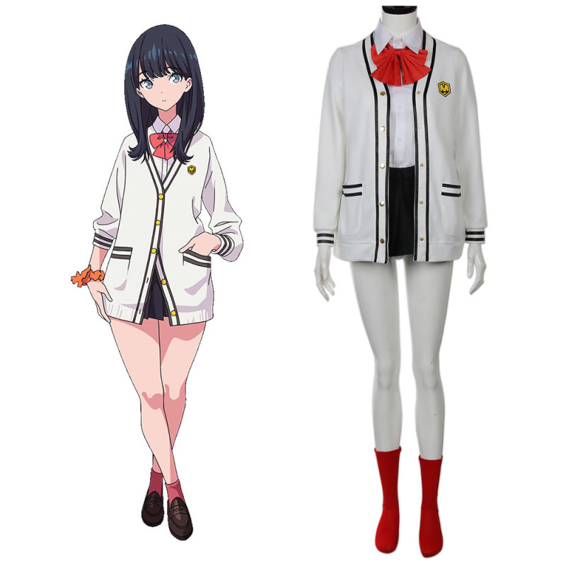 Anime SSSS.Gridman Rikka Takarada Cosplay Costume