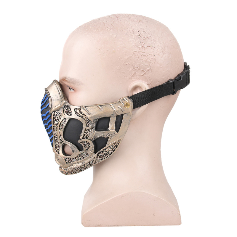 Mortal Kombat Sub Zero Face Mask Halloween Cosplay Props (Ready to Ship)