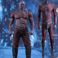 Drax the Destroyer Cosplay Costume Adult Kids Guardians of the Galaxy Takerlama