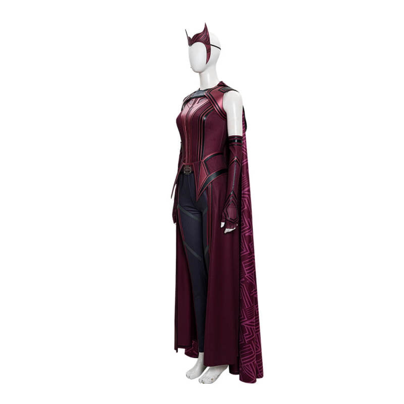 WandaVision Scarlet Witch Wanda Maximoff Cosplay Costume Style B (No Boots)Takerlama