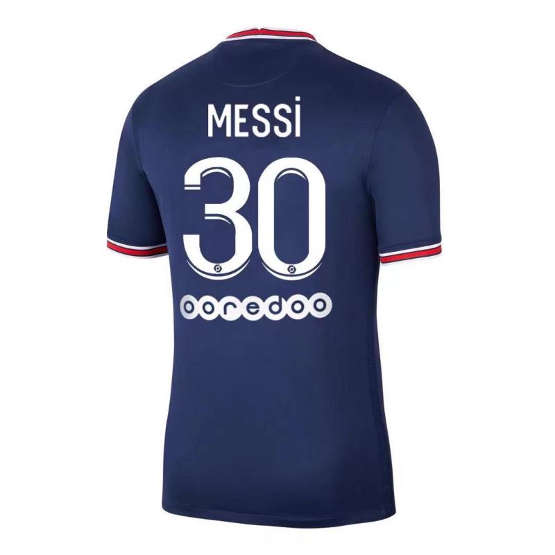 Paris Saint-Germain Jersey PSG Messi No. 30 T-Shirt Costume Kids
