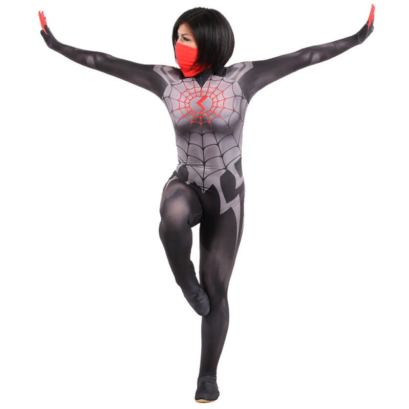 Spider-Man Silk Cindy Moon Cosplay Costume Adults Kids