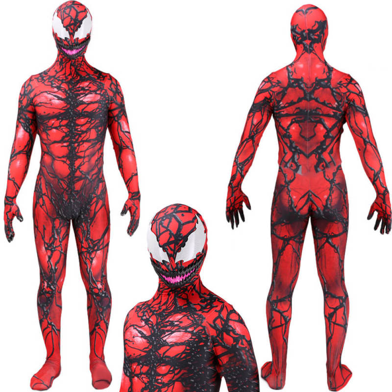 Venom 2: Let There Be Carnage Cletus Kasady Cosplay Costume Upgrade Adult Kids
