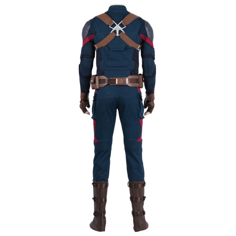 Avengers: Endgame Captain America Steve Rogers Cosplay Costume Mask (In Stock) Takerlama