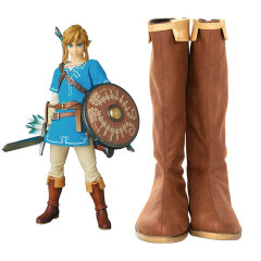 The Legend of Zelda Breath of the Wild Link Cosplay Boots