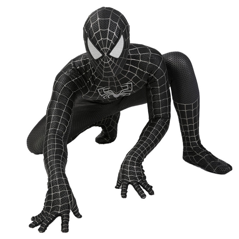 Venom 2: Let There Be Carnage Spider-Man Symbiote Cosplay Costume Adult Kids