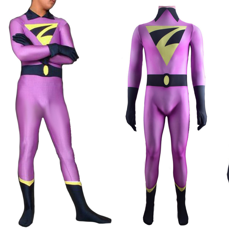 Teen Titans Go Wonder Twins Zan Cosplay Costume Adult Kids