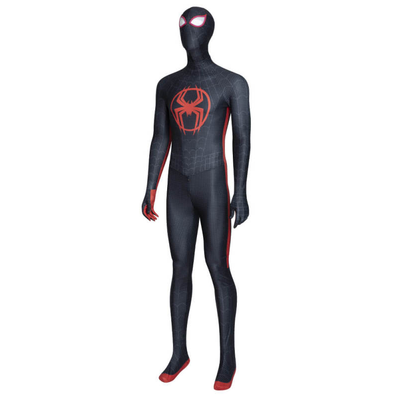 Spider-Man: Across the Spider-Verse Miles Morales Cosplay Costume Adults Kids Takerlama