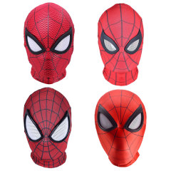 Spider-Man Peter Parker Scarlet Spider Spandex Cosplay Mask