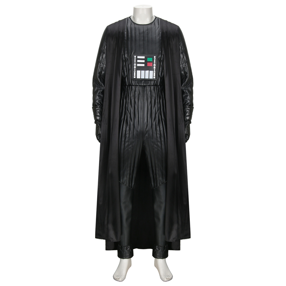 Movie Star Wars Darth Vader Anakin Skywalker Cosplay Costume Men Uniform Ouftits Cape-Takerlama