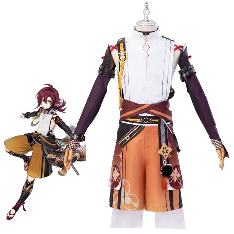 Game Genshin Impact Shikanoin Heizou Cosplay Costume Takerlama