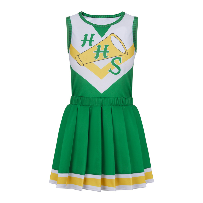 Chrissy Stranger Things Season 4 Costume Hawkins High School Cheerleader Tops Skirt In Stock Takerlama