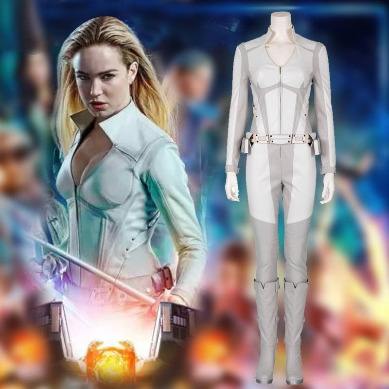White Canary Cosplay Costume Legends Of Tomorrow Outfits