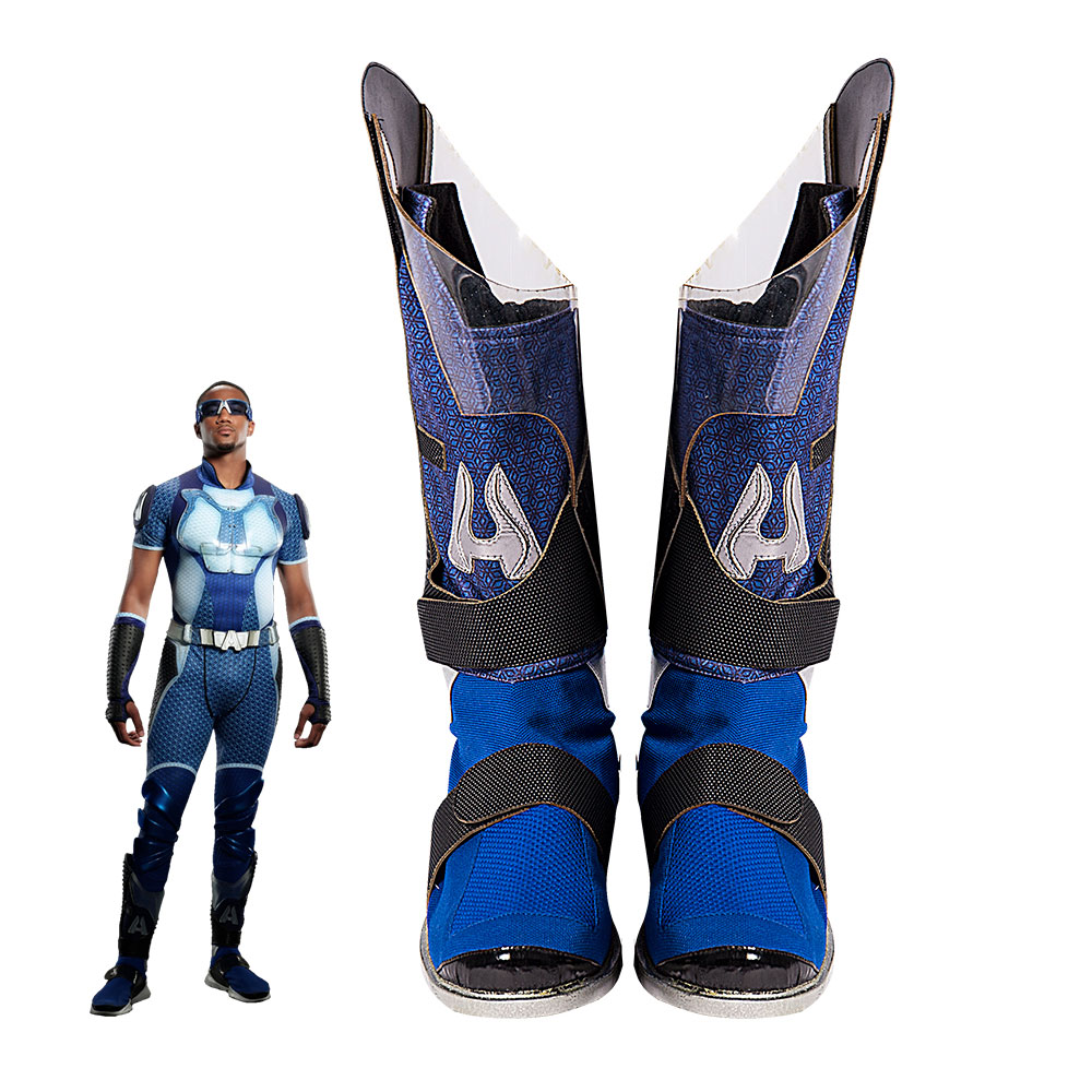 The Boys A-Train Halloween Boots Cosplay Shoes-Takerlama