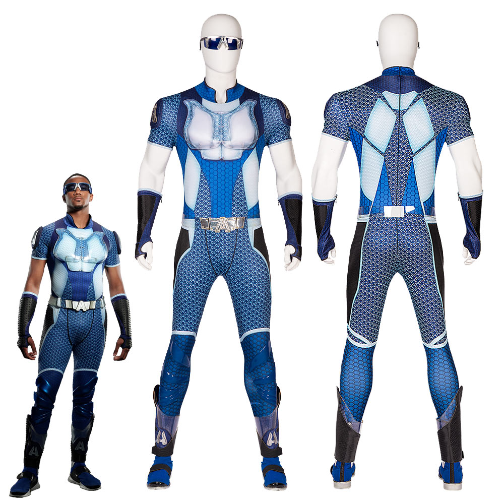 The Boys A-Train Halloween Cosplay Costume Outfits-Takerlama