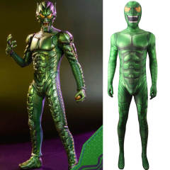 Green Goblin Halloween Costume Spider-Man No Way Home Jumpsuit Mask