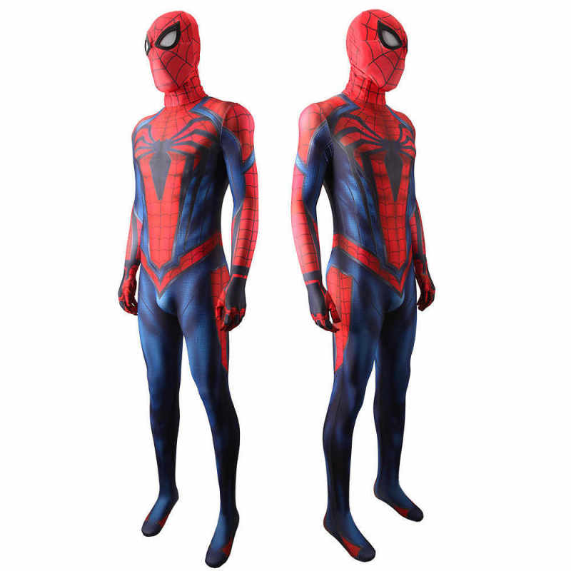 Spider-Man PS4 Advanced Suit Peter Parker Halloween Costume