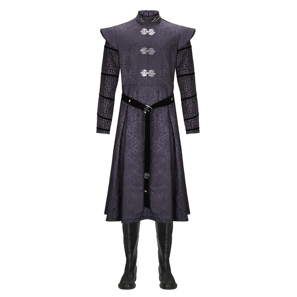 TV House of the Dragon Daemon Targaryen Men Cosplay Costume Outfits Game Of throne Ice and Fire Takerlama