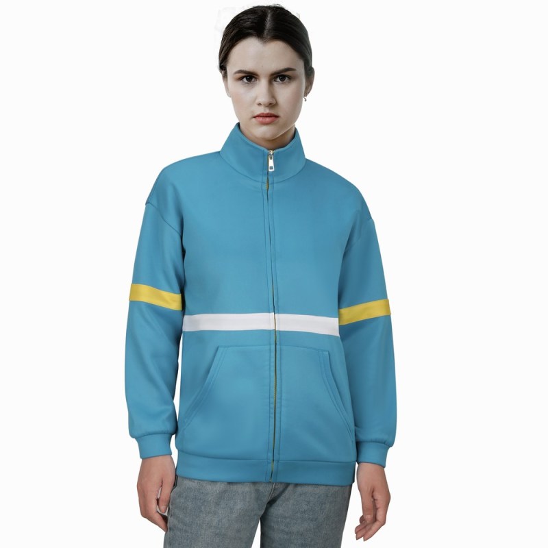 Max Mayfield Blue Costume Stranger Things 4 Cosplay Hoodie Adults Kids(Ready To Ship)