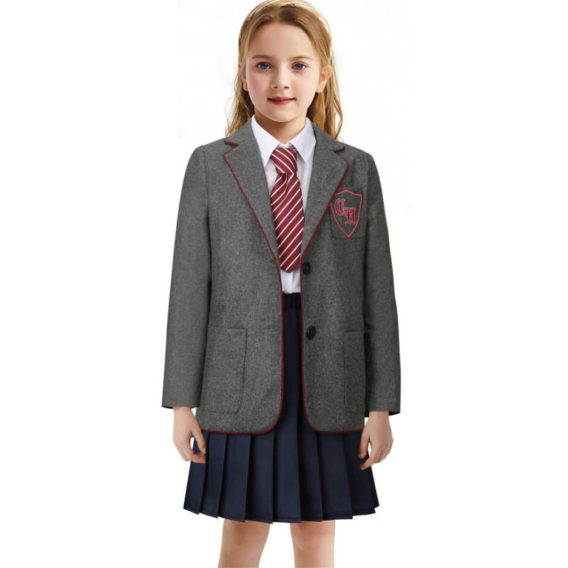 Girl Matilda The Musical Costume Roald Dahl School Uniform for Kids In Stock-Takerlama