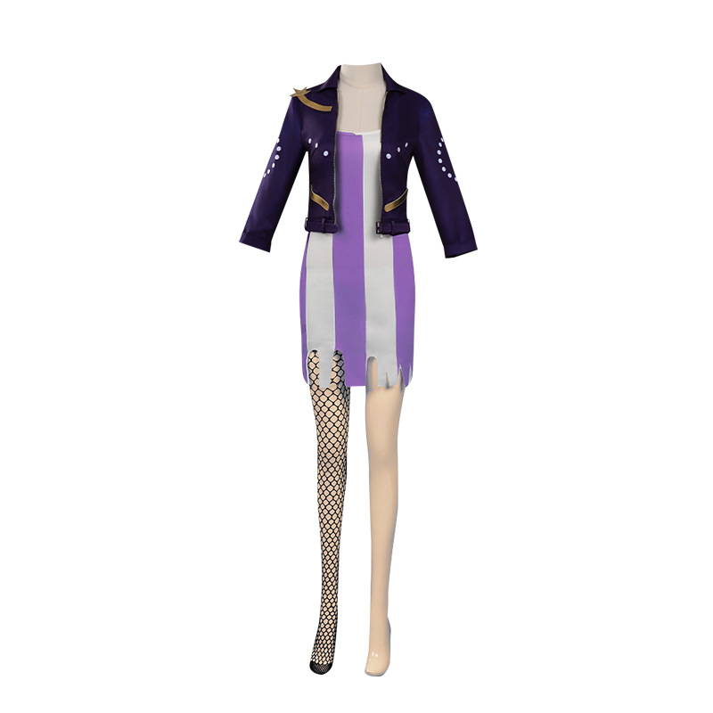 Nico Robin Cosplay Costume One Piece Film: Red Coat Dress-Takerlama