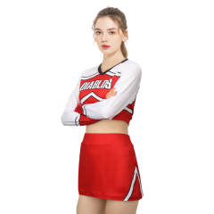 Bring It On Cheer or Die DIABLOS Cheerleader Uniform Red Costume
