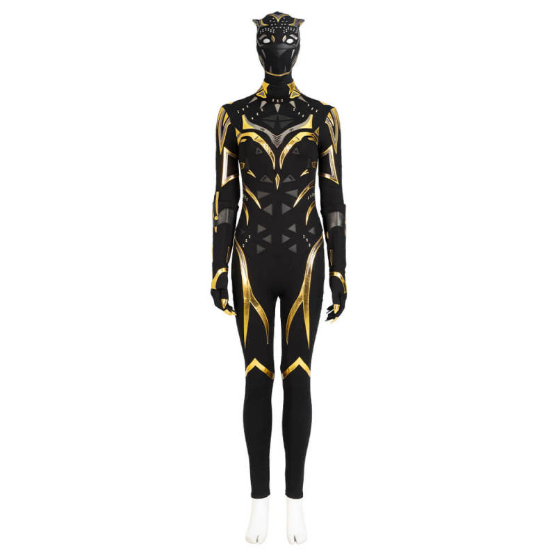 Deluxe Shuri Leather Cosplay Costume Black Panther Wakanda Forever Takerlama