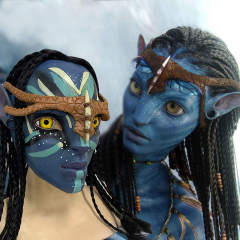 Avatar The Way of Water Jake Sully Neytiri Cosplay Mask Women Men