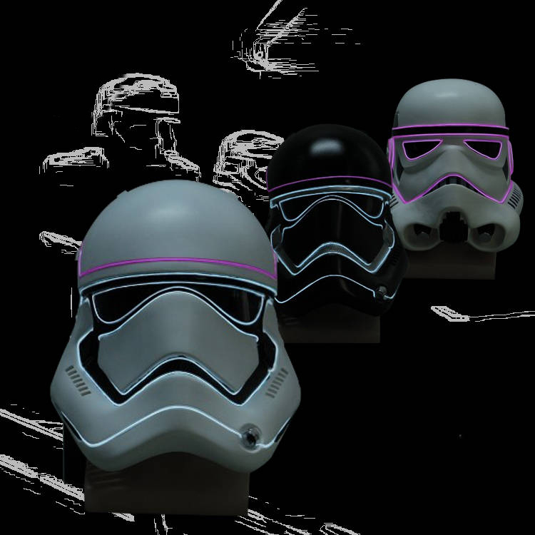 Star Wars Stormtrooper Electronic Helmet The Black Series Phase II Clone Trooper Props Replica Gifts-Takerlama