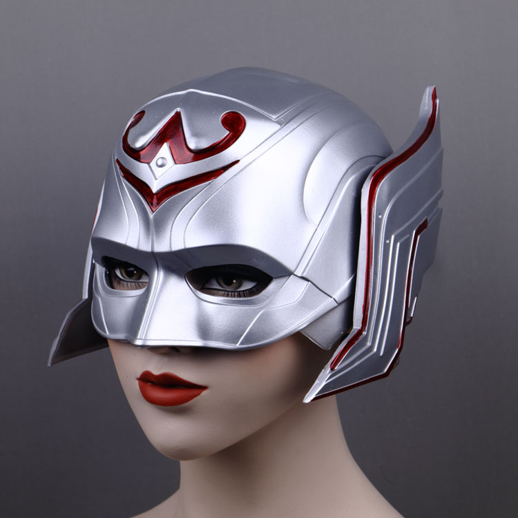 Movie Thor: Love and Thunder Jane Foster Cosplay PVC Masks Helmet Halloween Costume Props Thor: Love and Thunder Jane Foster Cosplay PVC Masks Helmet Halloween Costume Props Thor: Love and Thunder Jane Foster Cosplay PVC Masks Helmet Halloween -Takerlama
