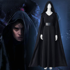 Star Wars The Rise of Skywalker Dark Side Rey Cosplay Costume