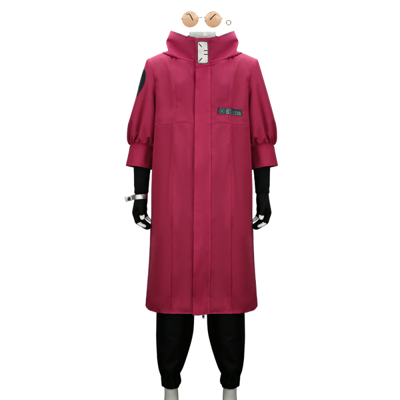 Stampede Costume Vash the Stampede The Humanoid Typhoon Cosplay Coat M L XL In Stock-Takerlama