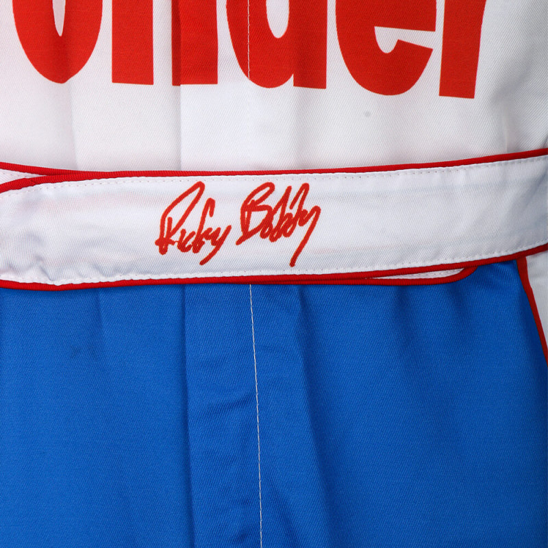 Ricky Bobby Nascar Cosplay Costume Style B Talladega Nights Wonder Bread Racing Apparel (Ready To Ship)
