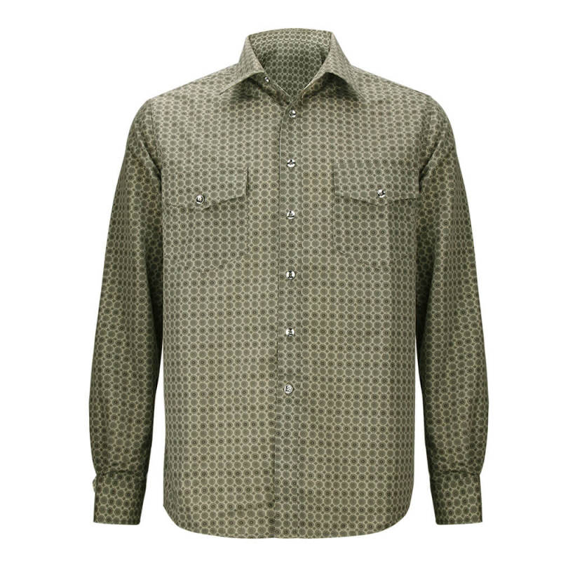 Graham Dunne Costume Men's Retro Shirt Daisy Jones & The Six