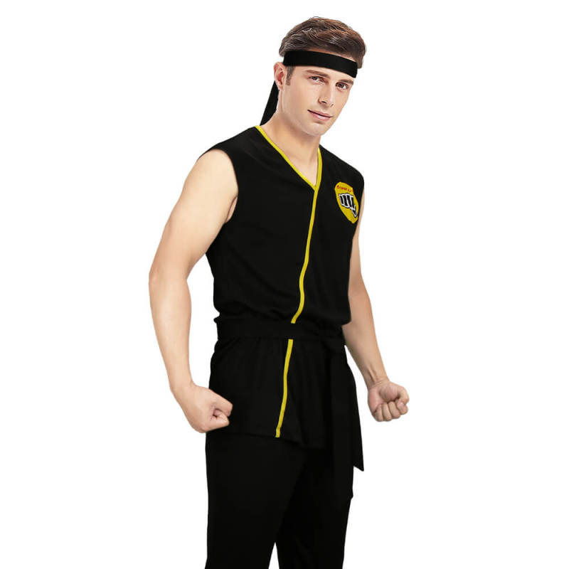 Karate Cobra Kai Costume Kid Robby Keene Cosplay Uniform In Stock Takerlama