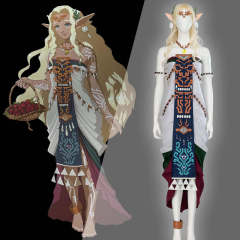 Tears of the Kingdom Queen Sonia Cosplay Costume The Legend of Zelda Takerlama