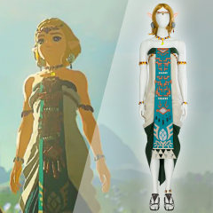 Tears of the Kingdom Princess Zelda Cosplay Costume The Legend of Zelda In Stock-Takerlama