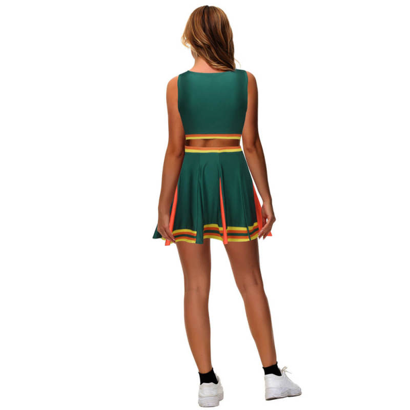 Bring It On Clover Cheerleader Uniform L XL XXL In Stock-Takerlama