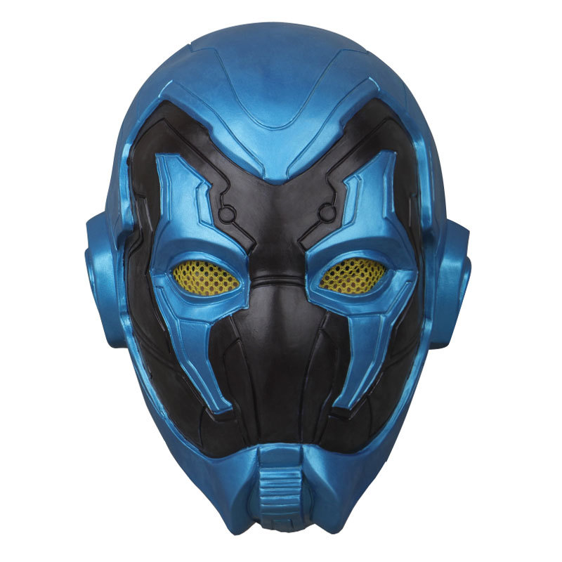DC Blue Beetle Cosplay Mask Movie Helmet Halloween Props