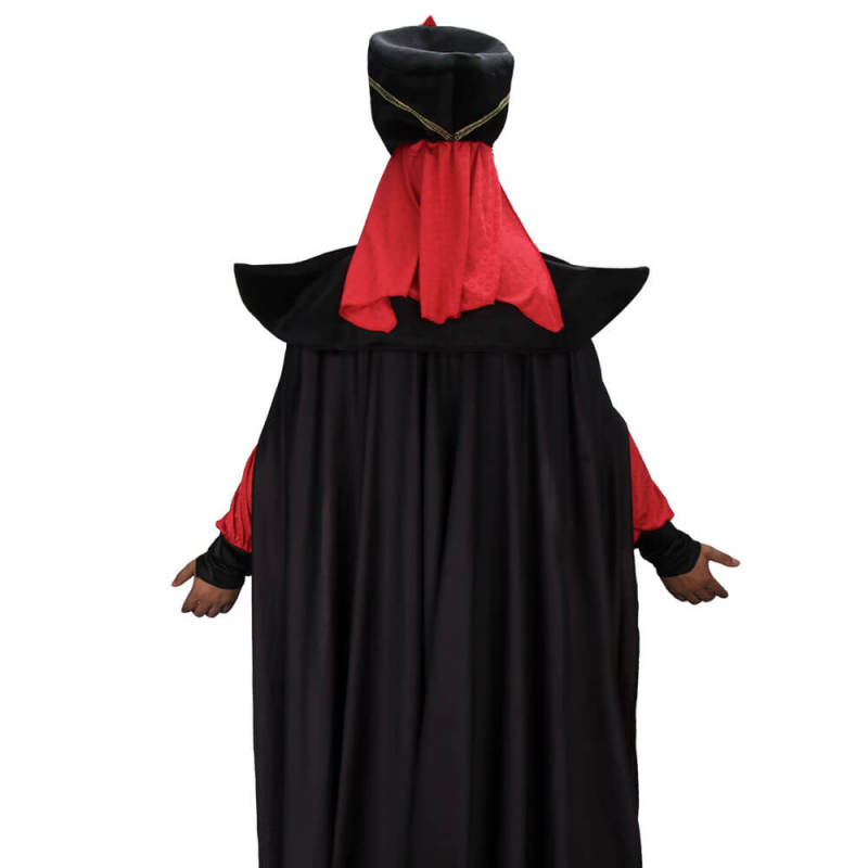 Disney Aladdin Jafar Men's Costume Halloween Cosplay Outfit  In Stock Takerlama