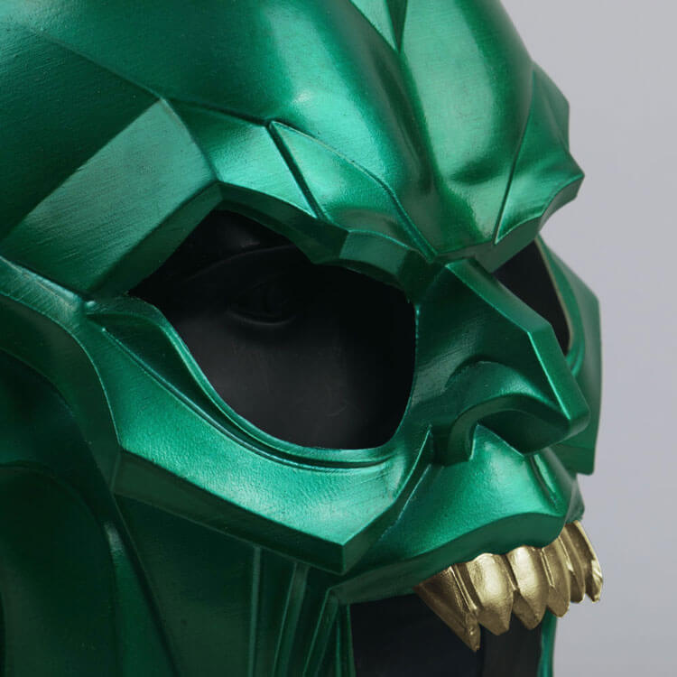 Spider-Man No Way Home Green Goblin Halloween Mask Cosplay Props Replica