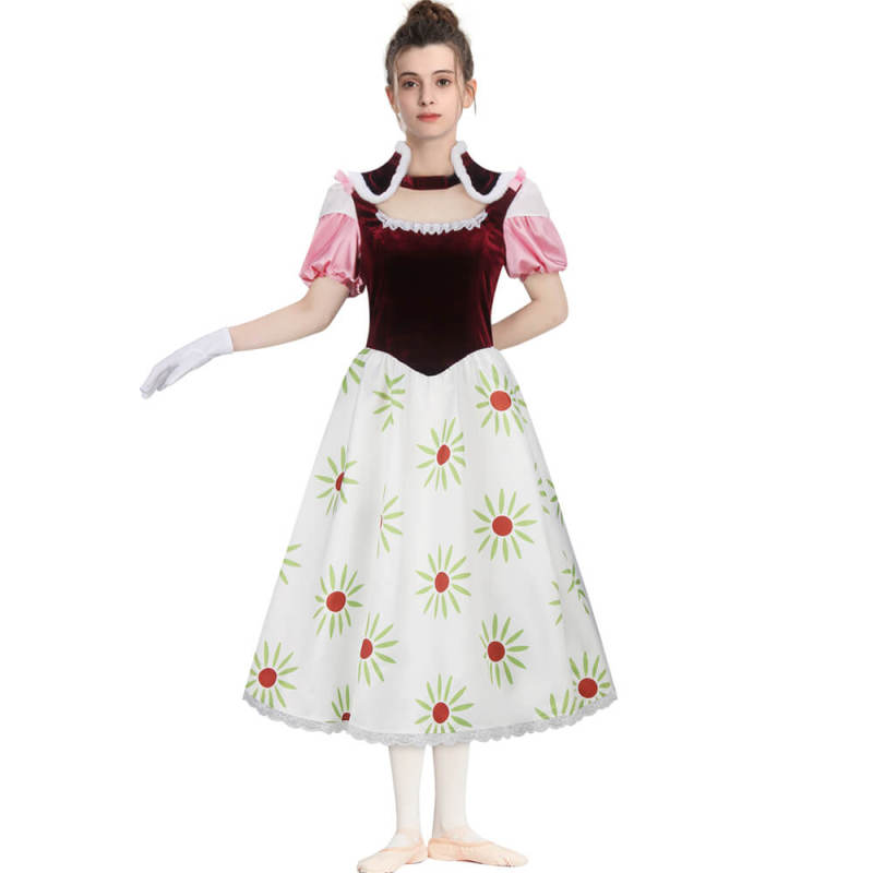 The Haunted Mansion Tightrope Walker Cosplay Costume Sally Slater Fancy Dress