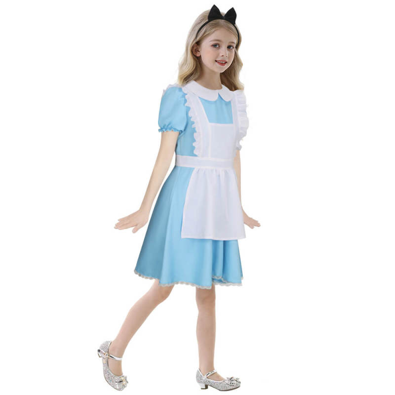 Child Deluxe Alice Halloween Costume Alice in Wonderland