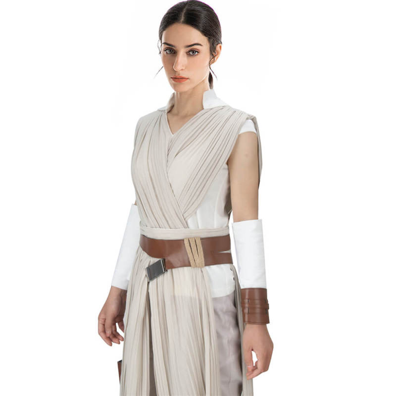 Star Wars The Rise of Skywalker Rey Halloween Cosplay Costume Takerlama