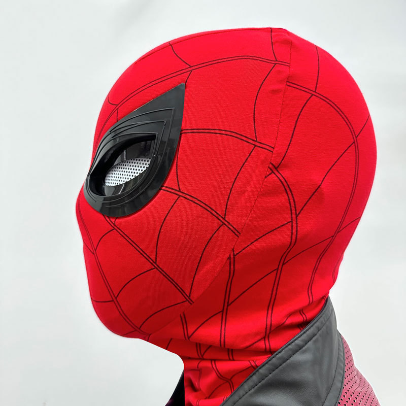 Marvel Spider-Man Far from Home Mask Peter Parker Eyes Movable Electronic Cosplay Headgear Takerlama