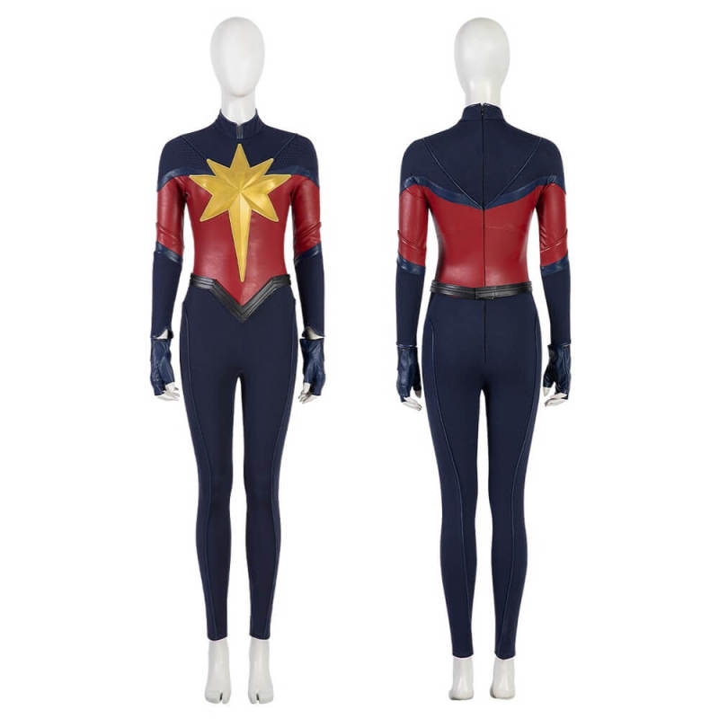 Deluxe Captain Marvel Carol Danvers Halloween Costume The Marvels 2 Takerlama