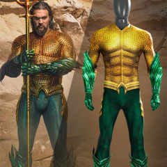 Aquaman Halloween Superhero Costume for Adults Kids Aquaman and the Lost Kingdom Arthur Curry Stealth Suit Takerlama