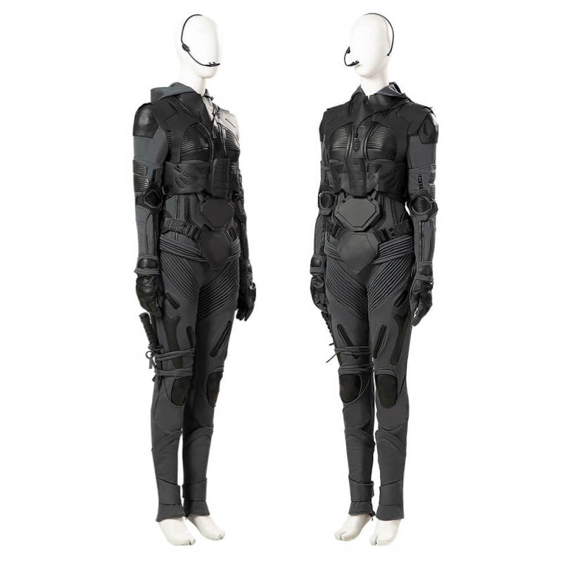 Deluxe Dune Chani Stillsuit Halloween Cosplay Costume Part Two Women's Outfit Takerlama
