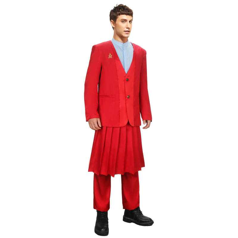 Hunger Games  The Ballad of Songbirds and Snakes Cosplay Costume Men Academy Uniform Takerlama