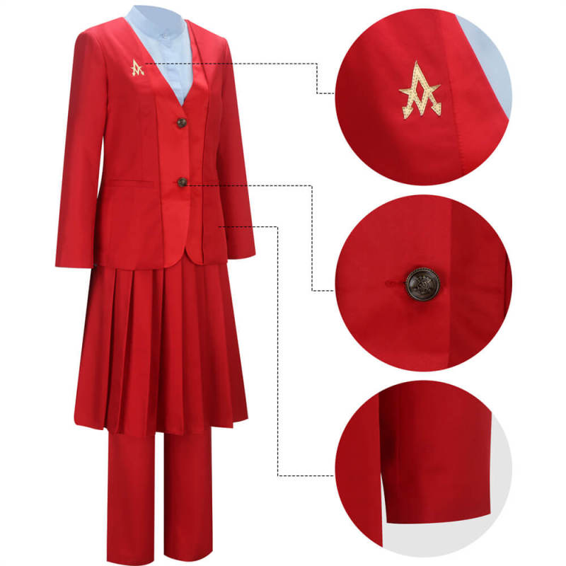 Hunger Games Cosplay Costume Women The Ballad of Songbirds and Snakes Academy Uniform Takerlama